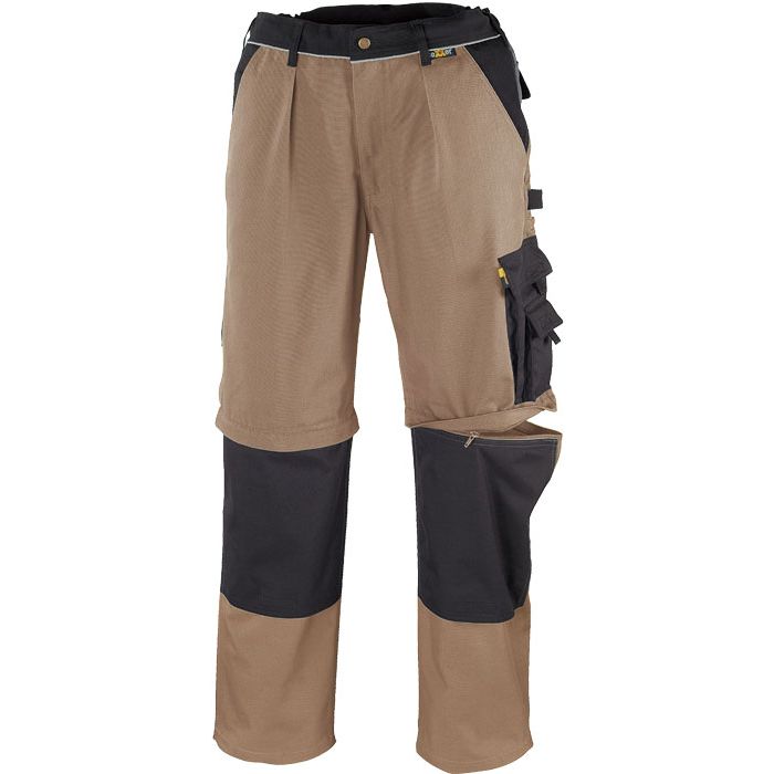 teXXor® Arbeitshose TOBAGO Bundhose Canvas 320 g/m² teXXor® - Größe 58  khaki/schwarz