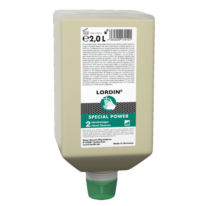 Lordin® SPECIAL POWER Spezialhandreiniger - 2000 ml Varioflasche