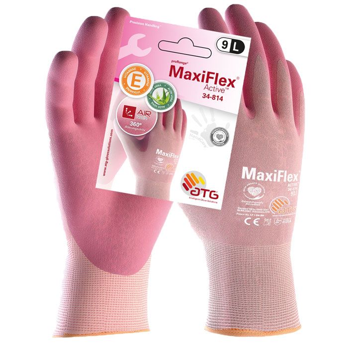 MaxiFlex® Active™ 34-814 HCT- ATG® 34-814 HCT rosé SB-Verpackung