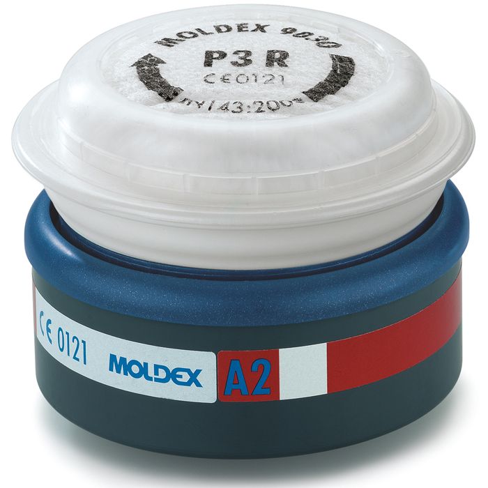 Moldex 9230-12 Moldex Kombifilter A2P3 R Filter für Vollmaske 9000 Halbmaske 7000 EasyLOCK Blister