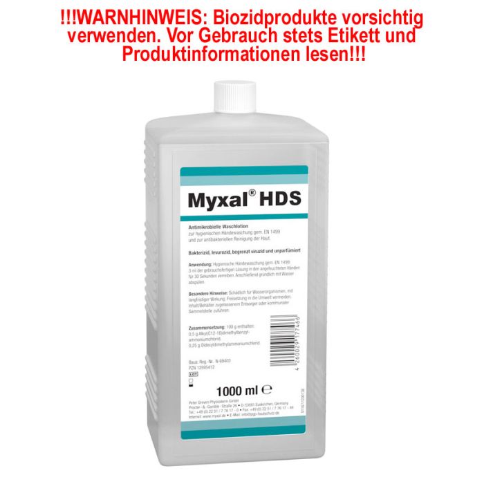 Myxal® HDS Waschlotion  - 1000 ml Hartflasche