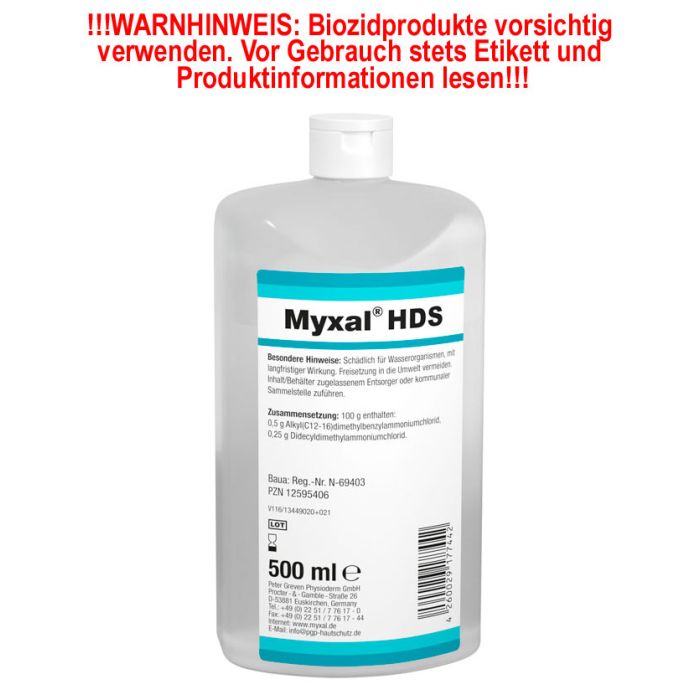 Myxal® HDS Waschlotion  - 500 ml Flasche