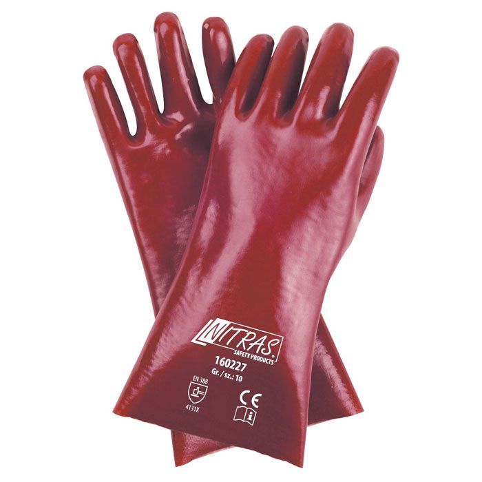 PVC-Handschuhe Nitras® 160227 Handschuhe wasserdicht 27 cm 