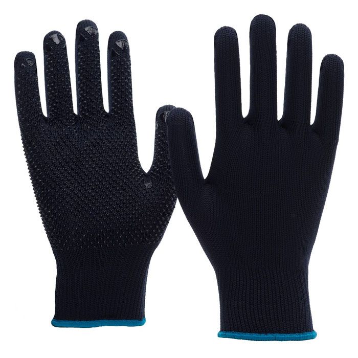 NITRAS® 6101 Nylon-Baumwoll-Strickhandschuhe mit Noppen NITRAS® Handschuhe