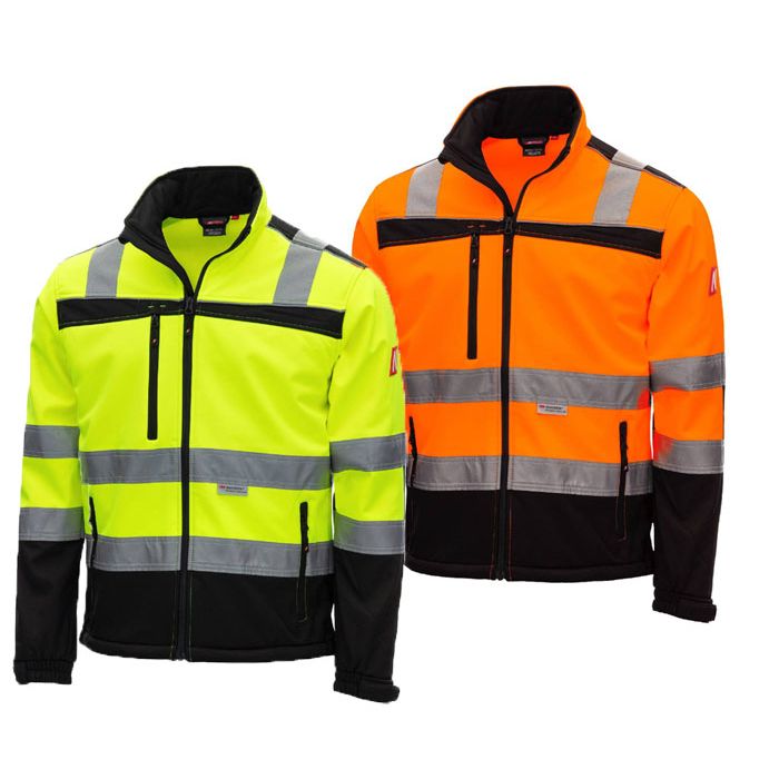 Nitras® Warnschutz-Softshelljacke MOTION TEX VIZ Nitras® 7170 7171