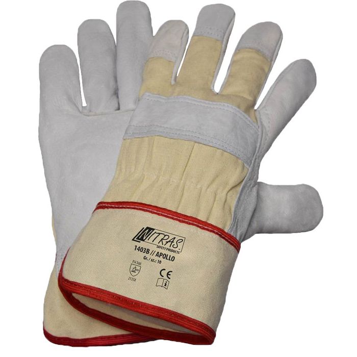 NITRAS® APOLLO Arbeitshandschuhe Leder NITRAS® Lederhandschuhe NITRAS® 1403B