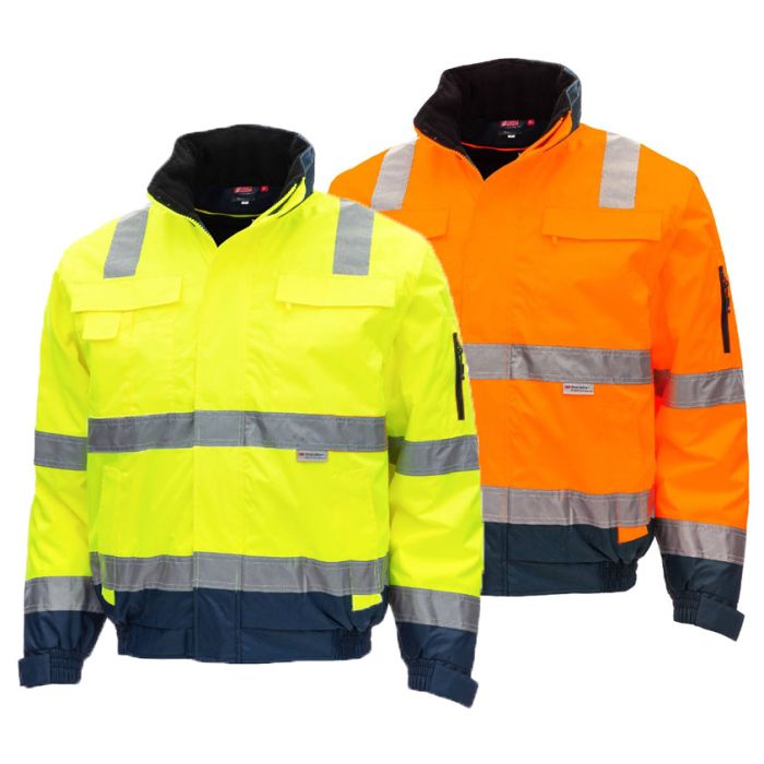 Nitras® Warnschutz-Pilotenjacke 4-in-1 MOTION TEX VIZ PLUS Winterjacke 4-in-1 Nitras®