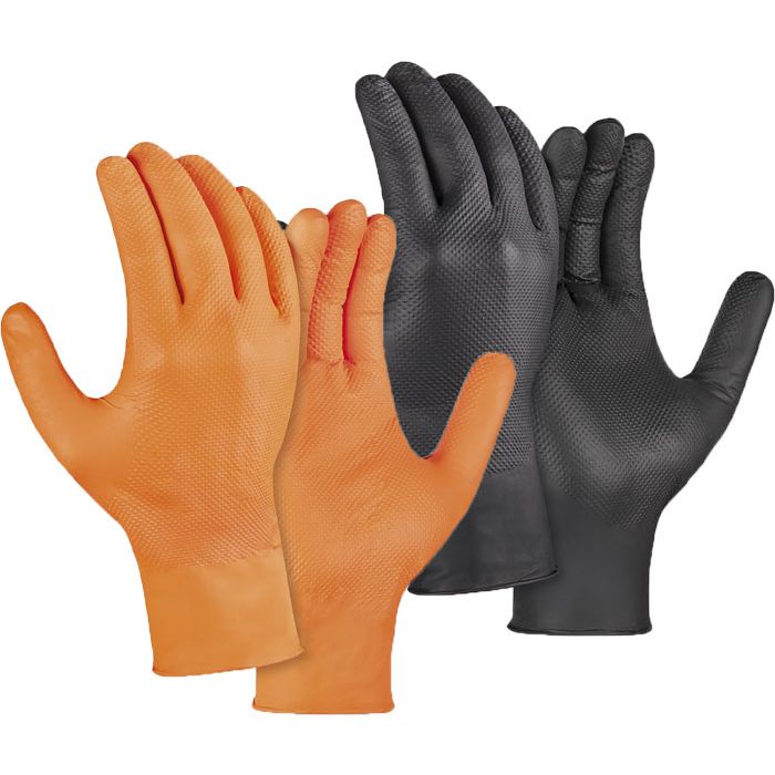 teXXor® NITRIL Einweghandschuhe Diamond Grip 2214 2213