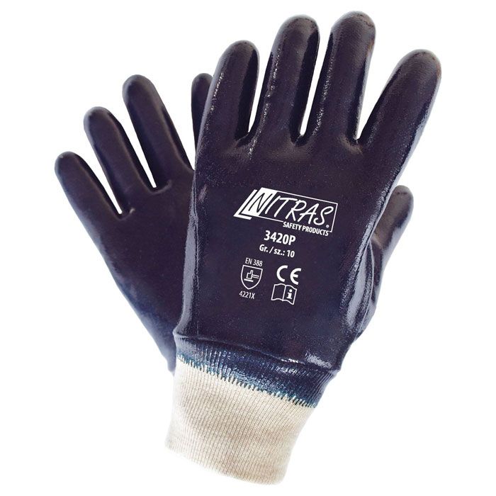 Nitril Handschuhe blau Handschuhe Nitril NITRAS® 3420P