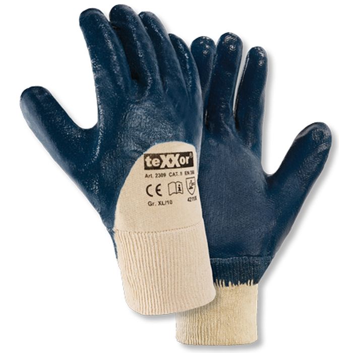 Nitril Handschuhe blau Handschuhe Nitril teXXor® 2309