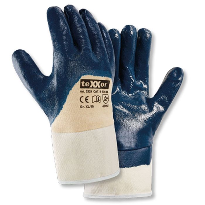 Nitril Handschuhe blau Handschuhe Nitril teXXor® 2329