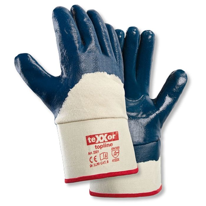 Nitril Handschuhe blau Handschuhe Nitril teXXor® topline 2321