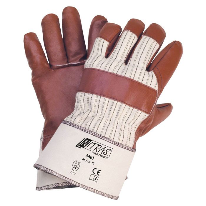 Nitril Handschuhe braun Handschuhe Nitril NITRAS® 3401
