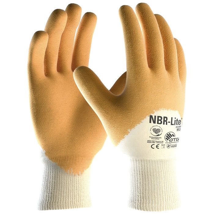 Nitril-Handschuhe gelb Arbeitshandschuhe Nitril NBR-Lite - ATG® 24-985