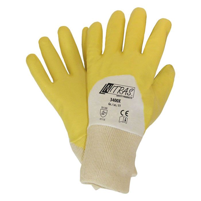 Nitril Handschuhe gelb Handschuhe Nitril NITRAS® 3400X