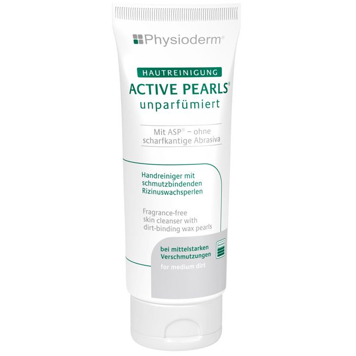 Physioderm® ACTIVE PEARLS® unparfümiert Handreiniger - 200 ml Tube