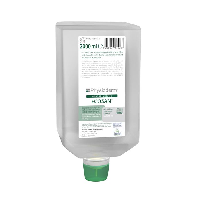 Physioderm® Ecosan® Physioderm Handreiniger - 2000 ml Varioflasche