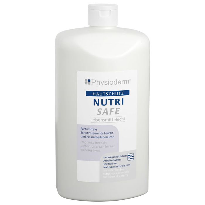 Physioderm® NUTRI SAFE Hautschutzcreme Physioderm Hautschutz - 500 ml Flasche