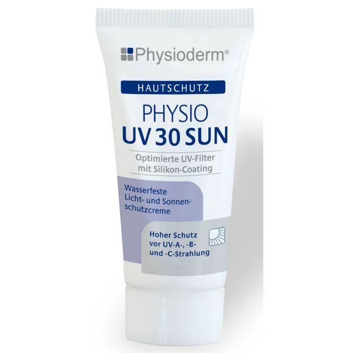 Physioderm® PHYSIO UV 30 SUN Hautschutzcreme Physioderm Hautschutz - 20 ml Tube - Auslaufartikel 