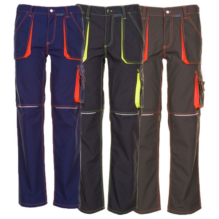 PLANAM Basalt Neon Bundhose Planam Arbeitshose Basalt Neon Planam Berufsbekleidung