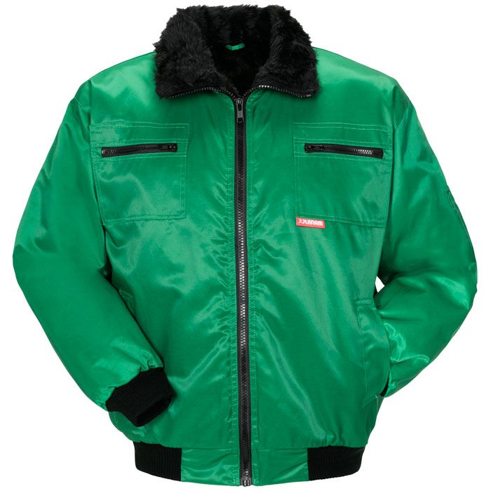 PLANAM GLETSCHER Piloten-Jacke Planam Berufsbekleidung Winterjacke - Gr. S und 3XL grün