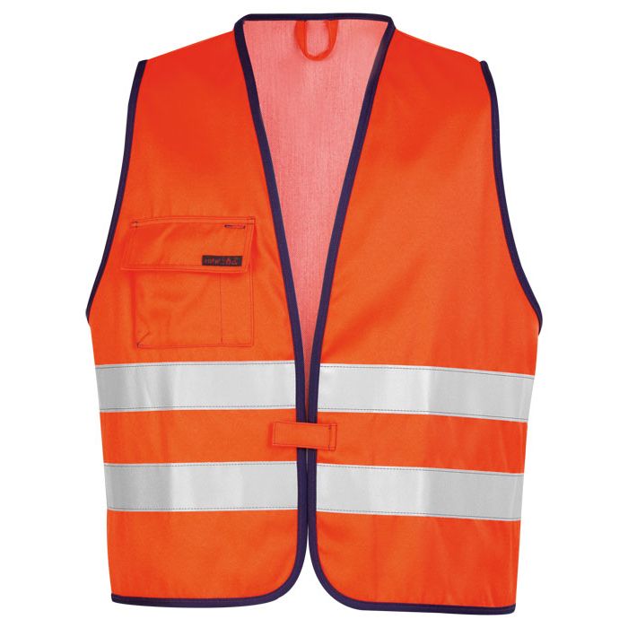rofa® Arbeitskleidung rofa® Multinorm Warnschutzweste rofa® Multinormen Weste 345190 390g/m² orange