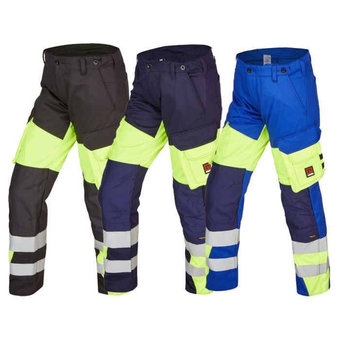 rofa® TEAMWORK HI-VIS Bundhose rofa® Arbeitshose rofa® Warnschutz Bundhose 5702499