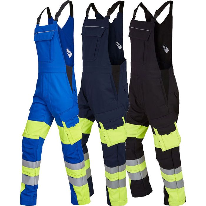 rofa® VIS-LINE I Multinorm Arbeitshose rofa® Multinormen Latzhose rofa® 2652355 visline 1- gelb