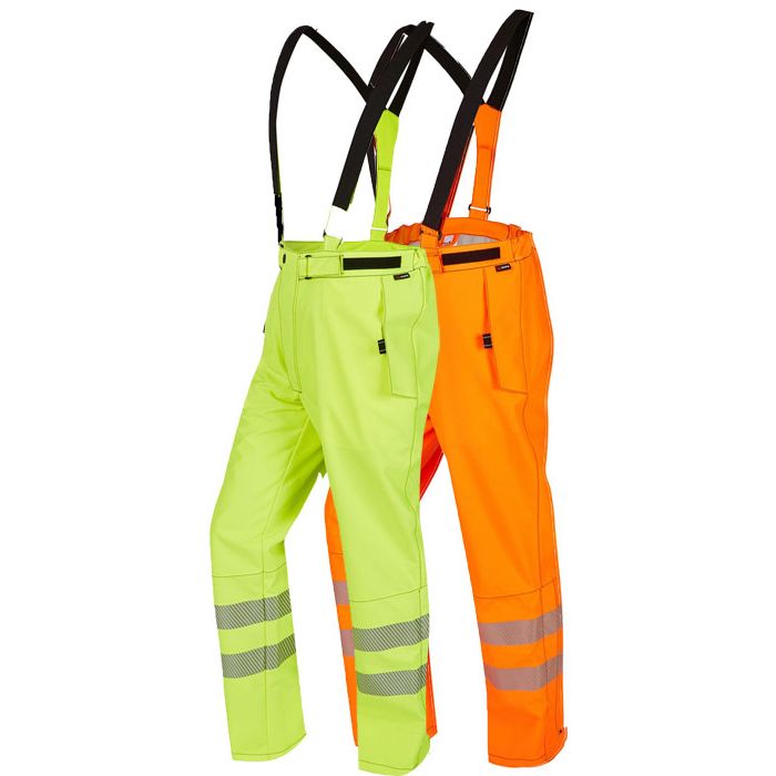 rofa® Heavy & Dry Warn-Wetterschutzlatzhose rofa® Warnschutz Regenhose Heavy & Dry rofa® 4492423