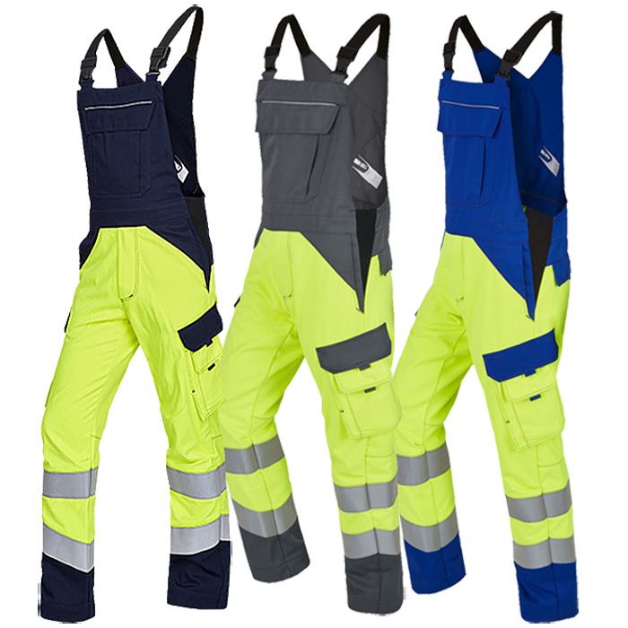 rofa® MULTISEVEN Multinorm Arbeitshose rofa® Multinormen Latzhose rofa® 4552382 - gelb