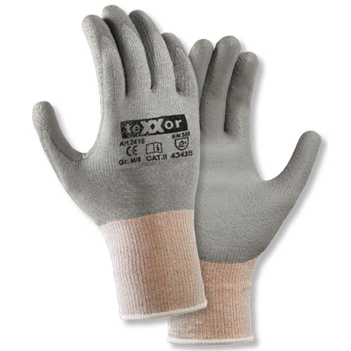 Schnittschutzhandschuhe teXXor® 2416 schnittfeste Handschuhe Klasse B