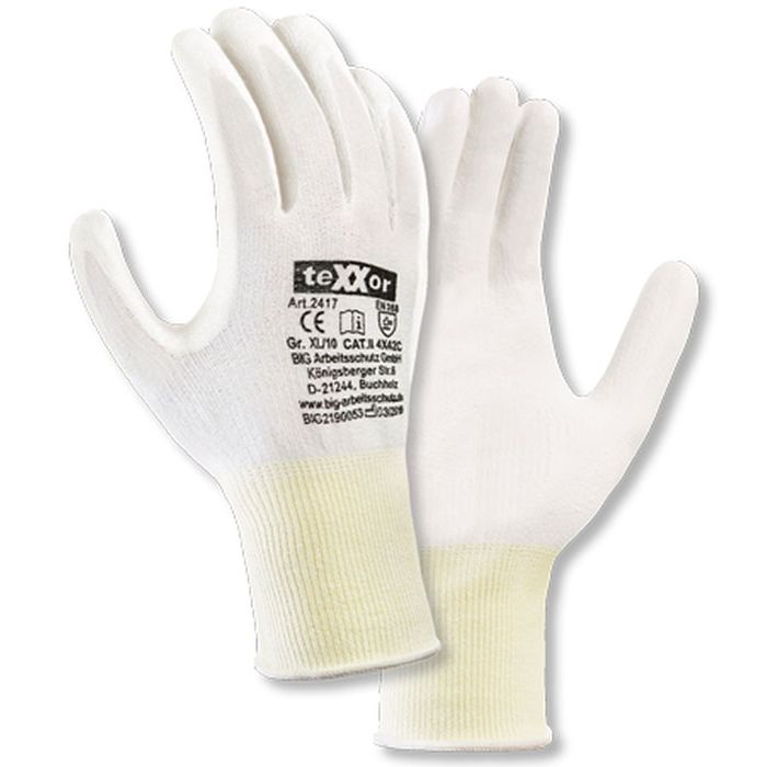 Schnittschutzhandschuhe teXXor® 2417 schnittfeste Handschuhe Klasse C
