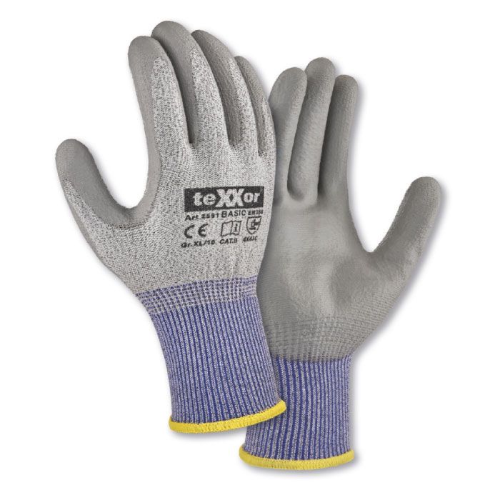Schnittschutzhandschuhe teXXor® 2591 BASIC schnittfeste Handschuhe Klasse C
