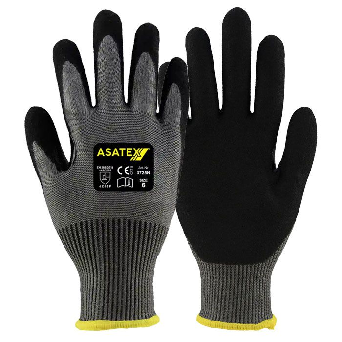 ASATEX® 3725N schnittfeste Handschuhe Schnittschutzhandschuhe Klasse F