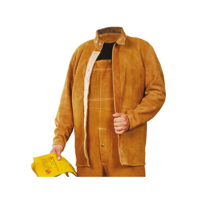 Schweißerjacke Leder Hase York Brown 694500