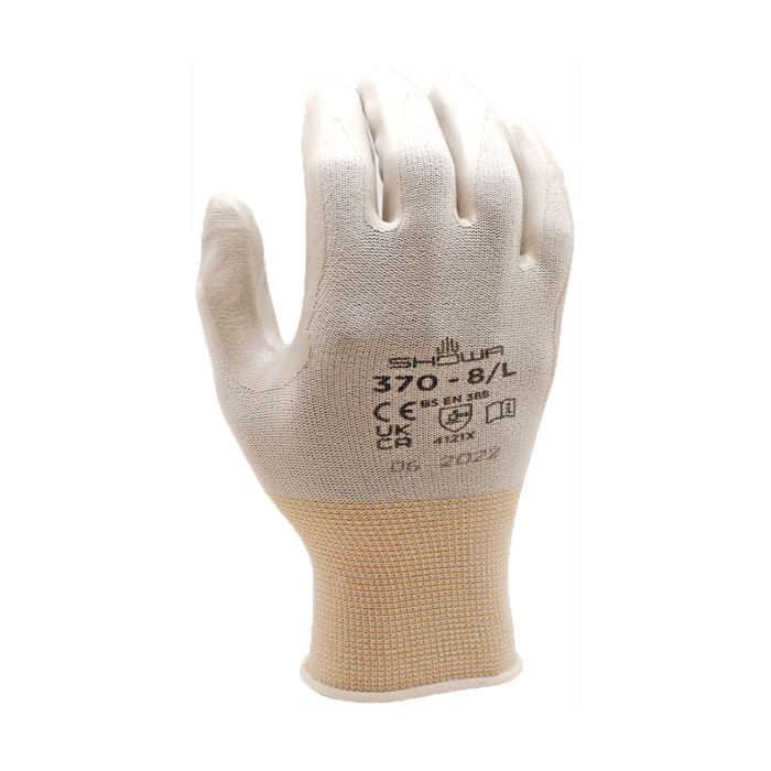 SHOWA 370 White Montagehandschuhe beschichtet SHOWA Nylonhandschuhe 370 White
