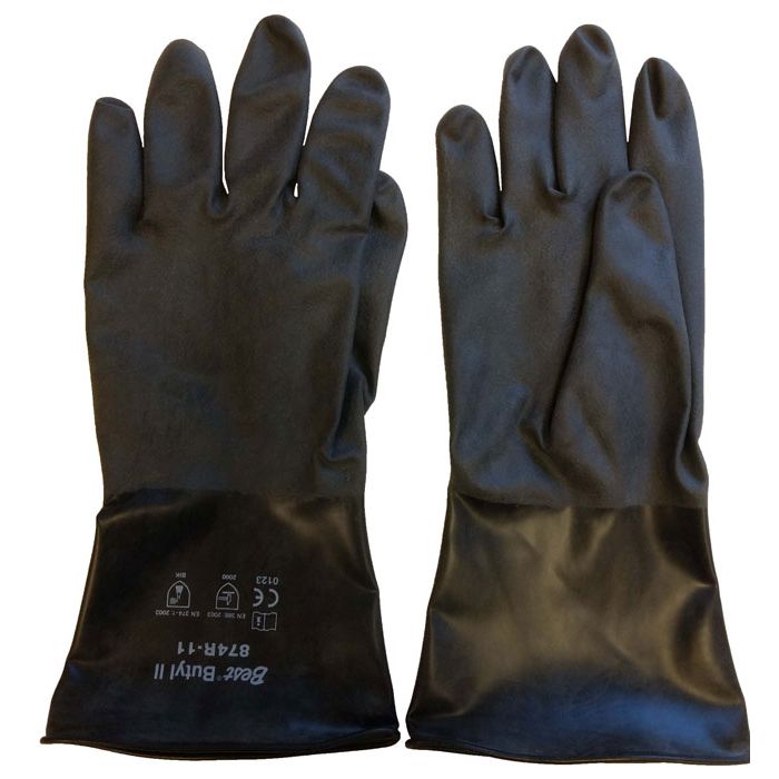 SHOWA® 874R Butyl Handschuhe Chemikalienschutzhandschuhe Butyl von Showa Best