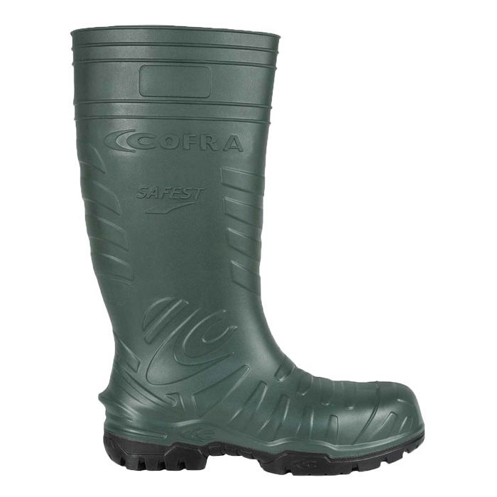 Sicherheitsgummistiefel Cofra® SAFEST DARKGREEN S5 CI SRC chemikalienbeständiger Sicherheitsstiefel 