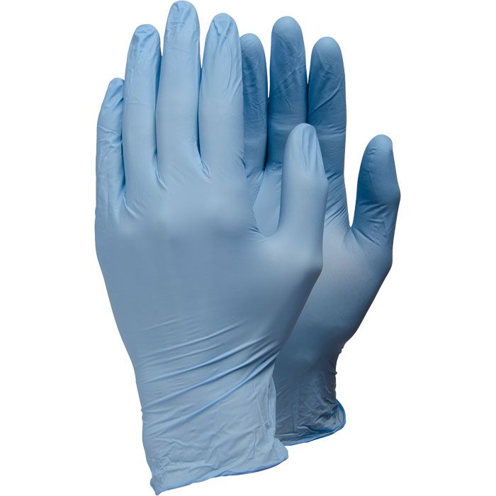 TEGERA® 84301 Nitril Einmalhandschuhe TEGERA Einweghandschuhe blau puderfrei TEGERA® - Auslauf