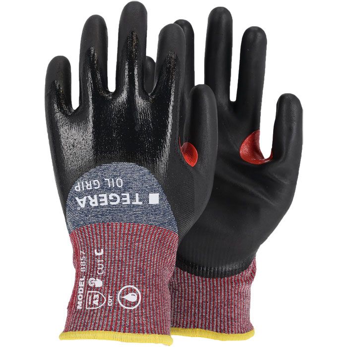 TEGERA® OIL GRIP 8857 TEGERA® 8857 Schnittschutzhandschuhe Schnittschutz Klasse C