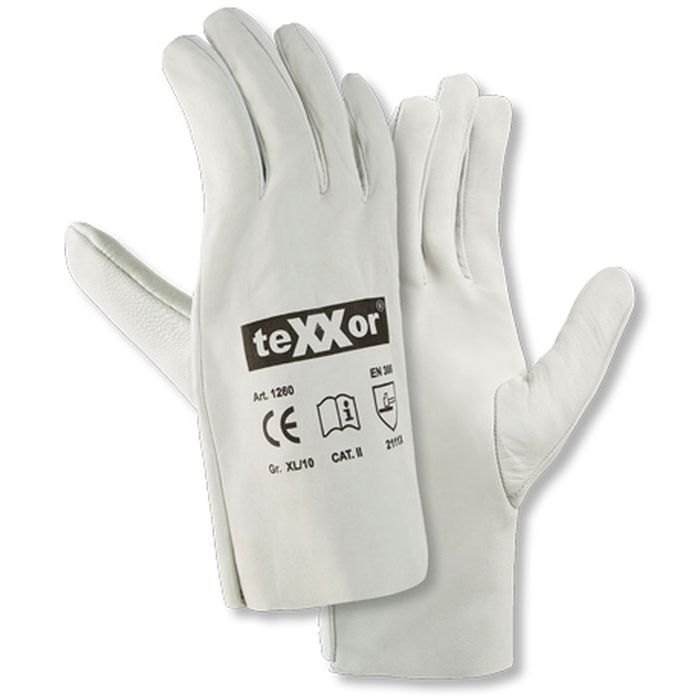 teXXor® 1260 Arbeitshandschuhe Leder teXXor 1260 Nappa-Lederhandschuhe