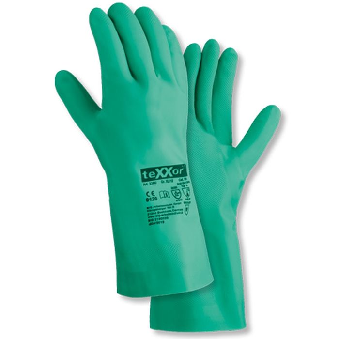 teXXor® 2360 Chemikalienschutzhandschuhe teXXor® Nitril-Handschuhe grün 