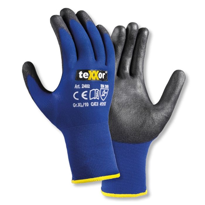 teXXor® touch Montagehandschuhe PU Beschichtung teXXor Handschuhe 2402