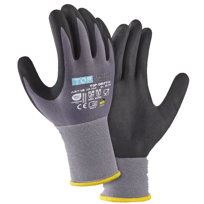 TOP-GRIFFIN Montagehandschuhe Nitril Beschichtung TOP-RANGE touchscreen