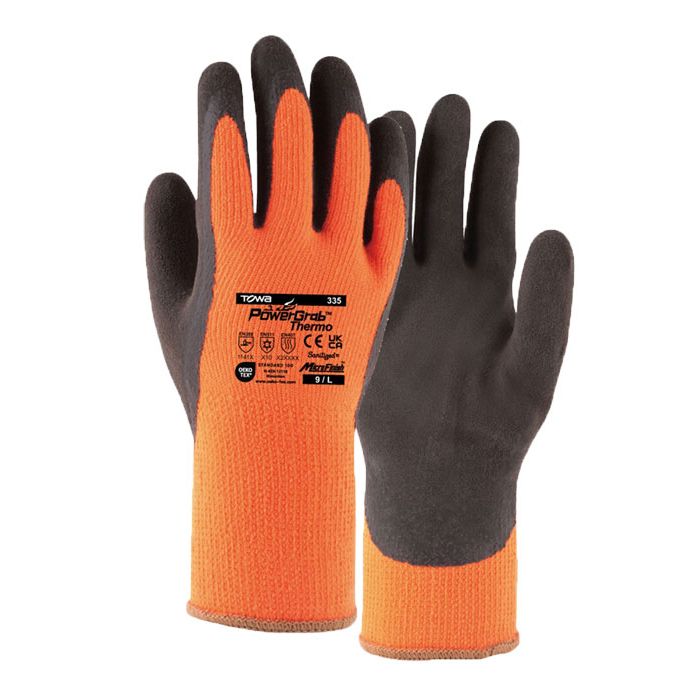 TOWA PowerGrab® Thermo Winterarbeitshandschuhe Winterhandschuh Power Grab Thermo 335