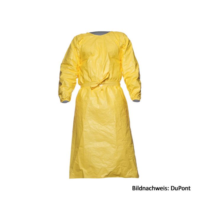 Tychem® 2000 C PL50 Chemikalienschutz-Ärmelschürze gelb Chemieschutz-Kittel Kat. 3 Typ PB 3B