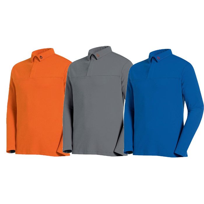 uvex Multinorm Poloshirt pro 17237 17238 17239 uvex Polo langarm fire + arc