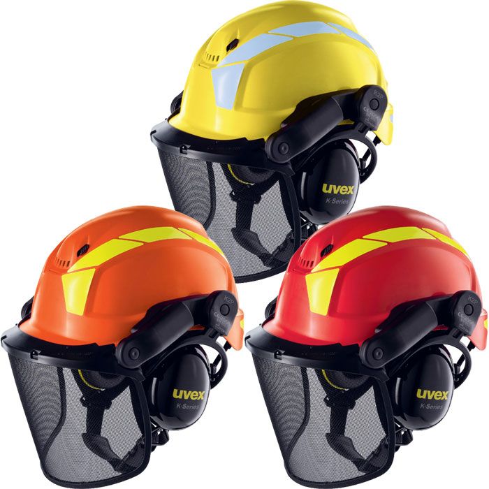 uvex pheos forestry Schutzhelm 9774 Forstschutzhelm | Forst-Kombi