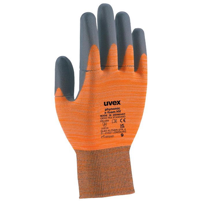 uvex phynomic x-foam HV 60054 uvex Montagehandschuh mit Sollbruchstelle 60054