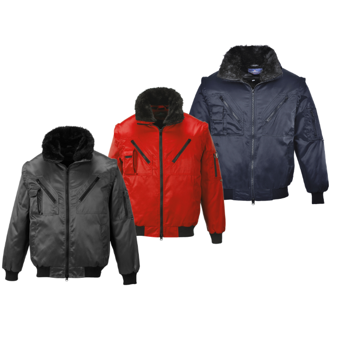 PORTWEST® 4-in-1 Pilotenjacke PJ10